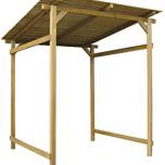 Miglior gazebo per auto in legno